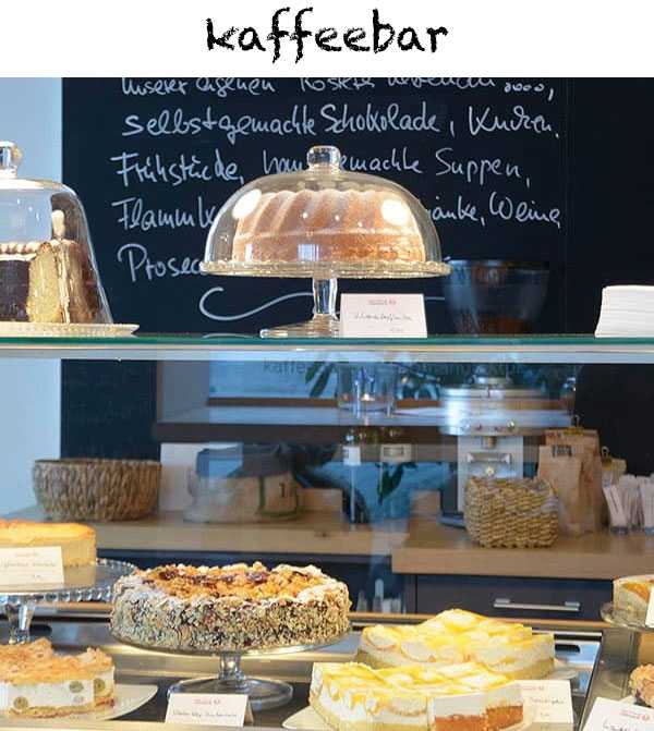 unsere kaffeebar in hildesheim.